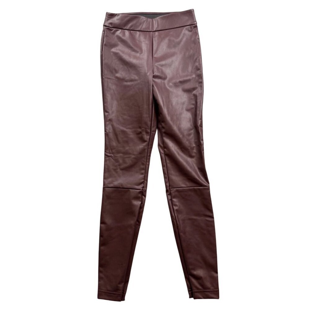 A New Day women’s faux leather leggings size S NWT